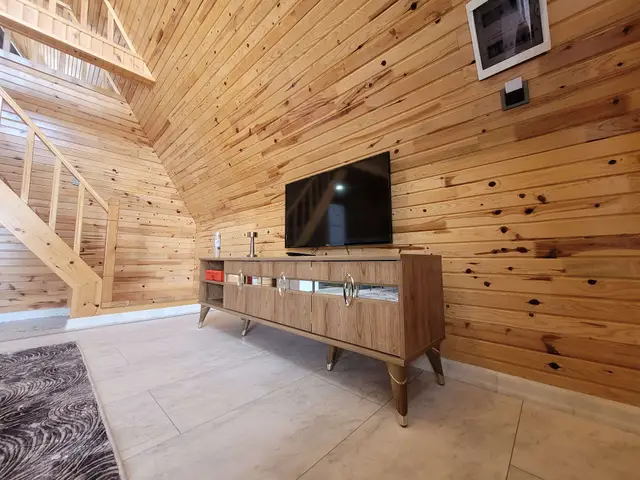 Cihan Bungalov loft kat oturma alanı